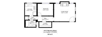 1 Bedroom 1 Bath