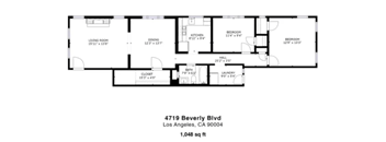2 Bedroom 1 Bath