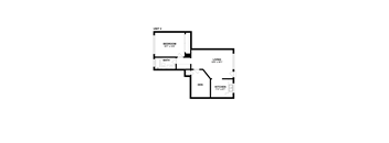 One Bedroom + Den Floor Plan