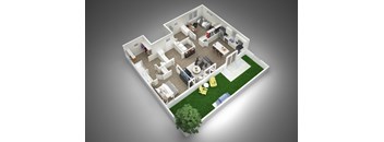 B1 Floor Plan at Zora University, Charlotte, NC