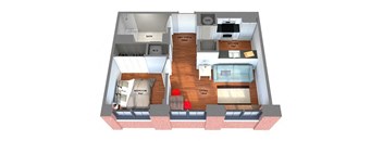 95 Lofts Floor Plan A