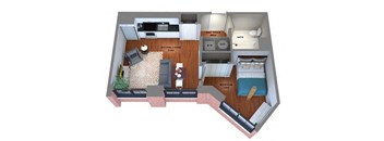 95 Lofts Floor Plan B