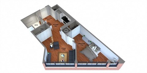 95 Chestnut Street Studio-2 Beds Apartment for Rent - Photo Gallery 8