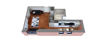 95 Lofts Floor Plan D