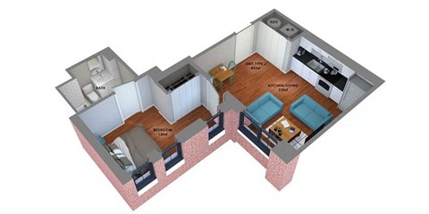 95 Chestnut Street Studio-2 Beds Apartment for Rent - Photo Gallery 14