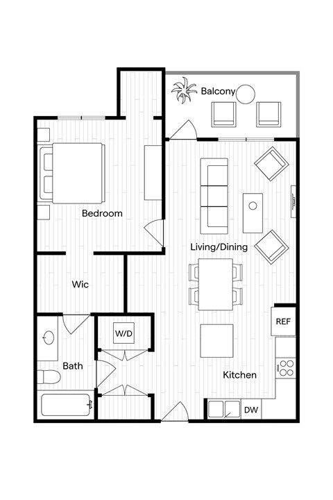 A Floor Plan at Hills on 36, Edmonton, AB T6X 3K2