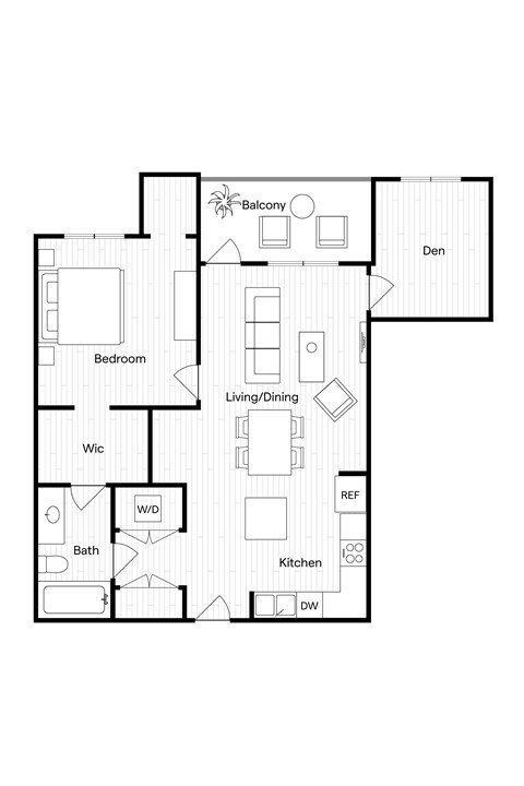 A2 Floor Plan at Hills on 36, Edmonton, T6X 3K2