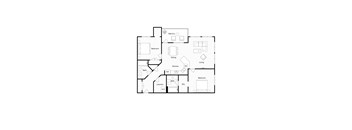 C Floor Plan at The Pointe at Riverview, Edmonton, AB