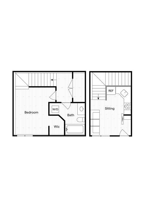 T1A Floor Plan at Hills on 36, Edmonton, AB T6X 3K2