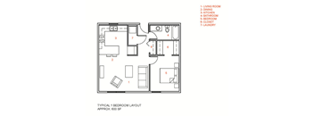 a floor plan of a house