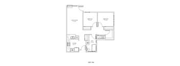 the floor plan of baronial style luxury house