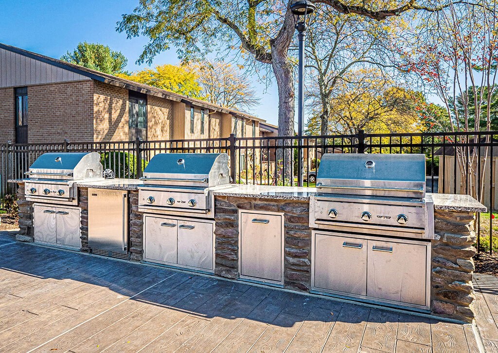 BBQ Area at The Lakes, Allentown, Pennsylvania