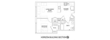 floor plan of the second floor of the renovated home