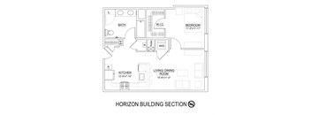 floor plan of the second level floor plan for the first floor of a house