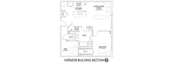 floor plan of the second floor of the house
