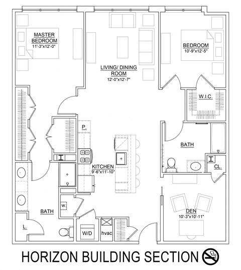floor plan of the second floor of a house for sale