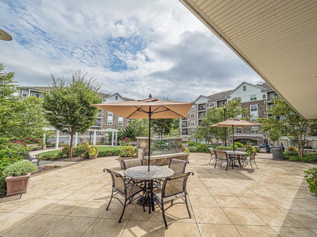Outside Patio at Palmer View, Palmer Township, PA, 18045