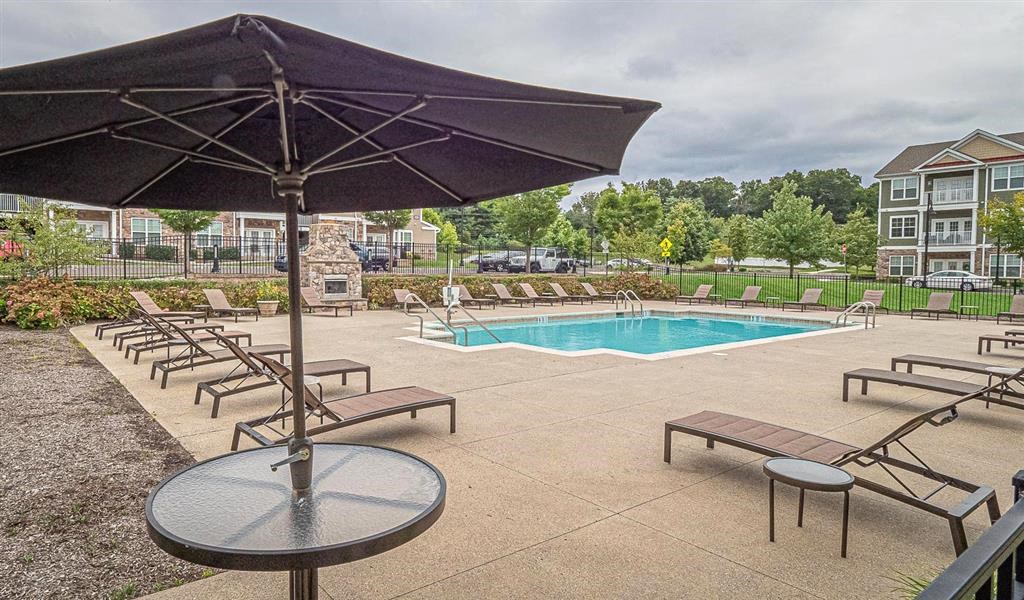 Swimming Pool With Relaxing Sundecks at New Britain, Pennsylvania