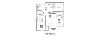 Asher Floor Plan at Palmer View, Palmer Township