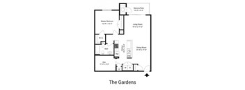 Bushkill Floor Plan at Palmer View, Pennsylvania