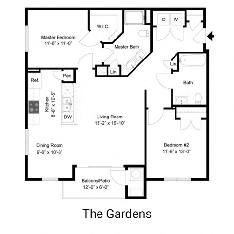 Delaware Floor Plan at Palmer View, Palmer Township, PA, 18045