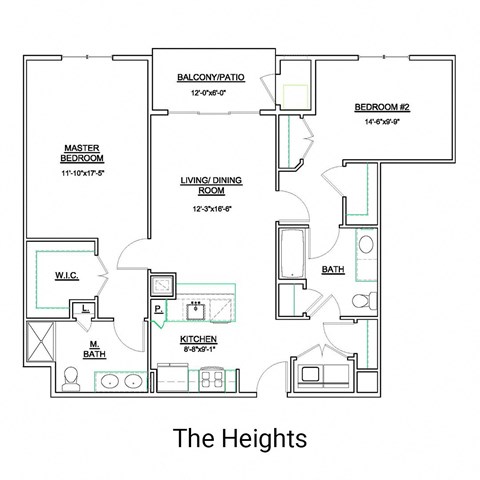 Salisbury Floor Plan at Palmer View, Palmer Township, Pennsylvania