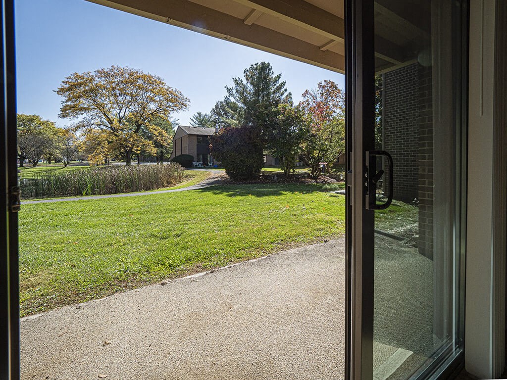 View From Balcony at The Lakes, Allentown, 18104