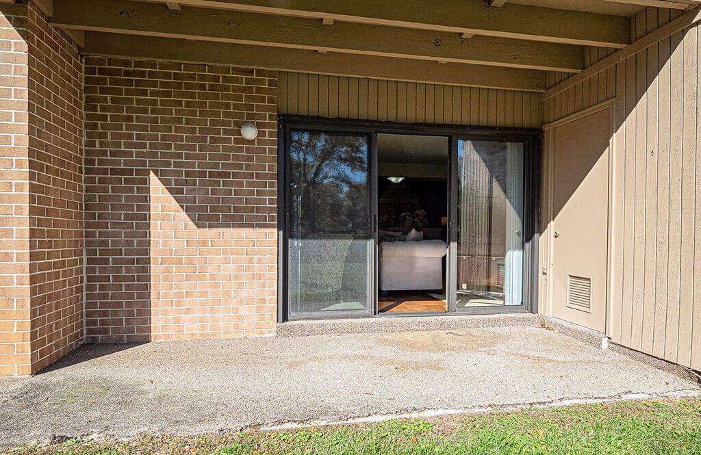 Rear Patio at The Lakes, Allentown, PA