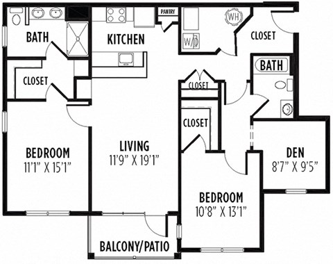 Adams Floor Plan at New Britain, Chalfont, 18914