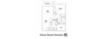 Mercer1 Floor Plan at Heritage Court, New Jersey