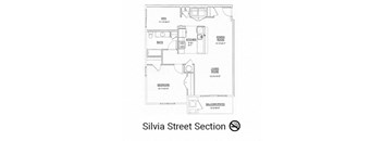 Mercer2 Floor Plan at Heritage Court, New Jersey, 08628