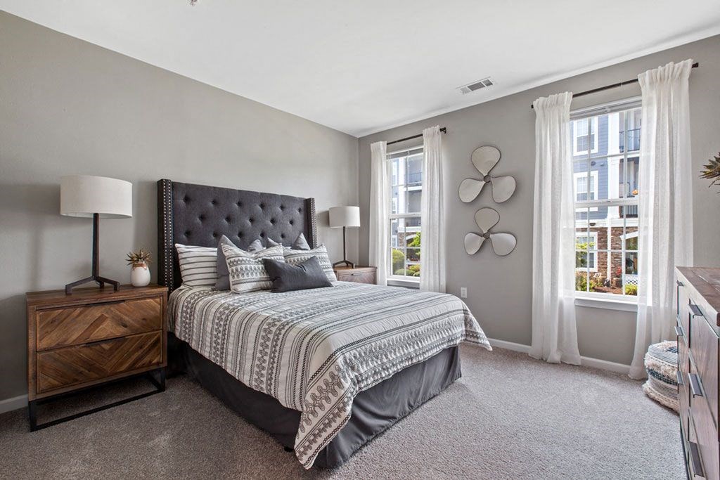 Comfortable Bedroom at Harper's Crossing, Langhorne, Pennsylvania