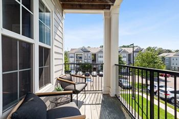 Spacious Balcony And Patio at Harper's Crossing, Langhorne, PA