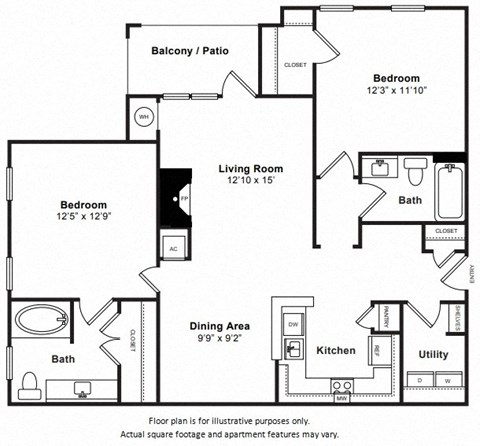 aspen1 Floor Plan at Harper's Crossing, Langhorne, PA