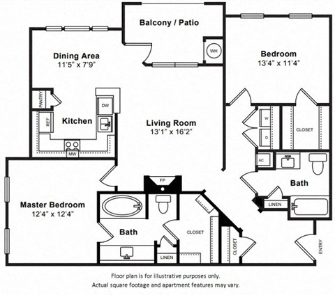 cottonwood1 Floor Plan at Harper's Crossing, Langhorne, Pennsylvania