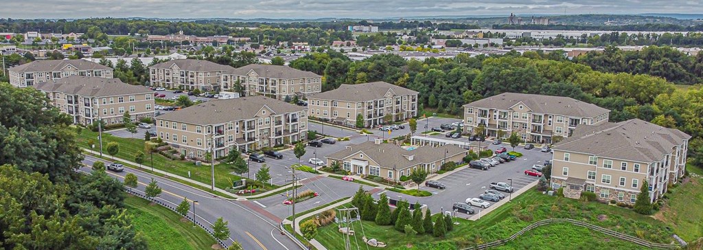 Aerial View at Palmer View, Palmer Township, PA, 18045