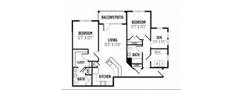 Stockton Floor Plan at New Britain, Pennsylvania