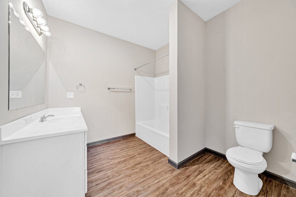a bathroom with a toilet and a sink and a mirror