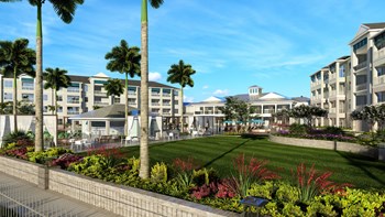 Outside amenity deck Apartments overlooking the amenity deck - Photo Gallery 6
