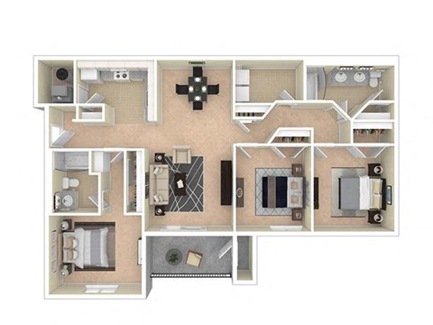 3000 Harmony Lane 1-3 Beds Apartment for Rent - Photo Gallery 26