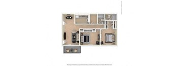 2 BEDROOM 2 BATHROOM