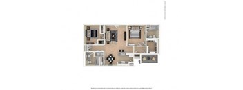 2 BEDROOM 2 BATHROOM B