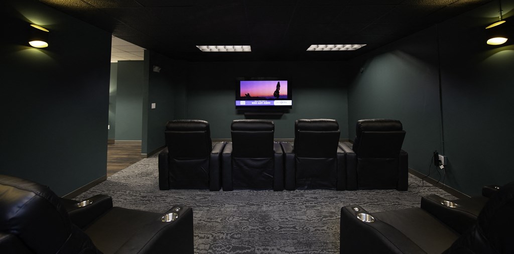 Cozy Game and Movie Room