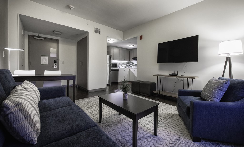 Flat Screen SMART TVs in every living room