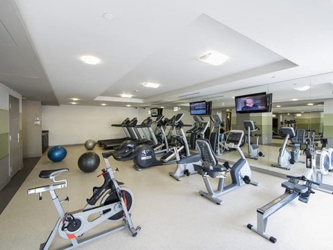 the apartments at masse corner 205 fitness room