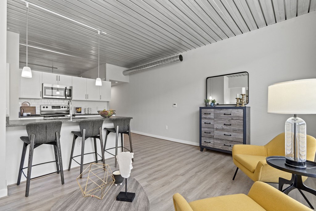 Living And Kitchen at Scott's View, Richmond, VA 23230