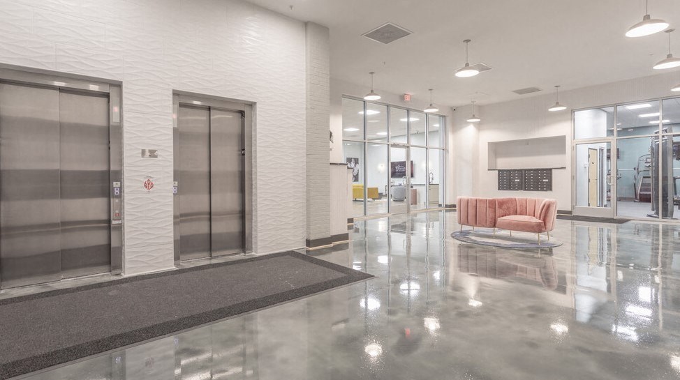 Lobby at The Icon, Richmond, VA 23230