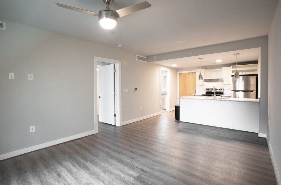 Unfurnished Living Area at The Icon, Richmond, Richmond, VA 23230