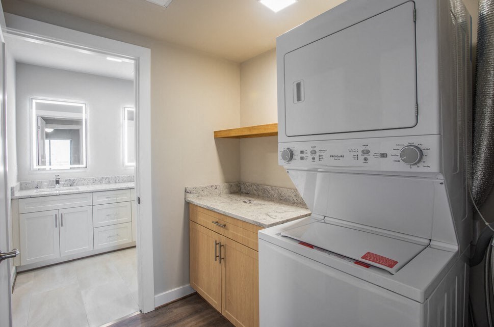 Washer & Dryer In Every Apartment at The Icon, Richmond, VA 23230