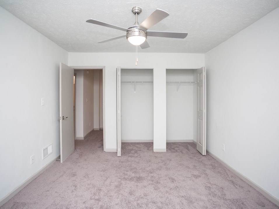 Bedroom with wooden flooring at Gardens at Camp Creek, Atlanta, GA,30349